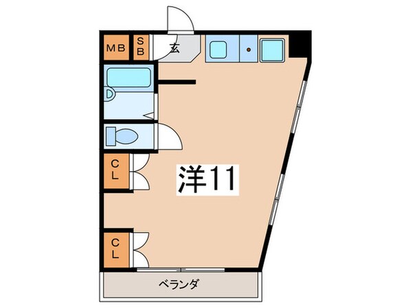 グランパーク六角橋の物件間取画像